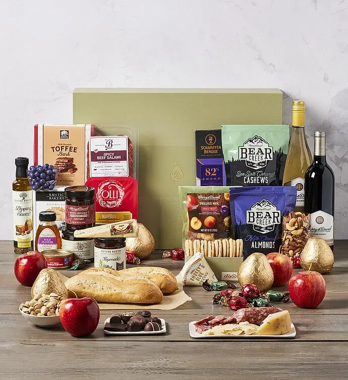 Deluxe Founders' Favorites Gift Box with Wine