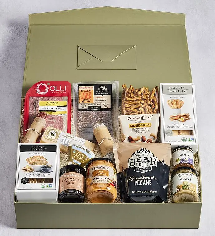 Premium Meat and Cheese Gift Box