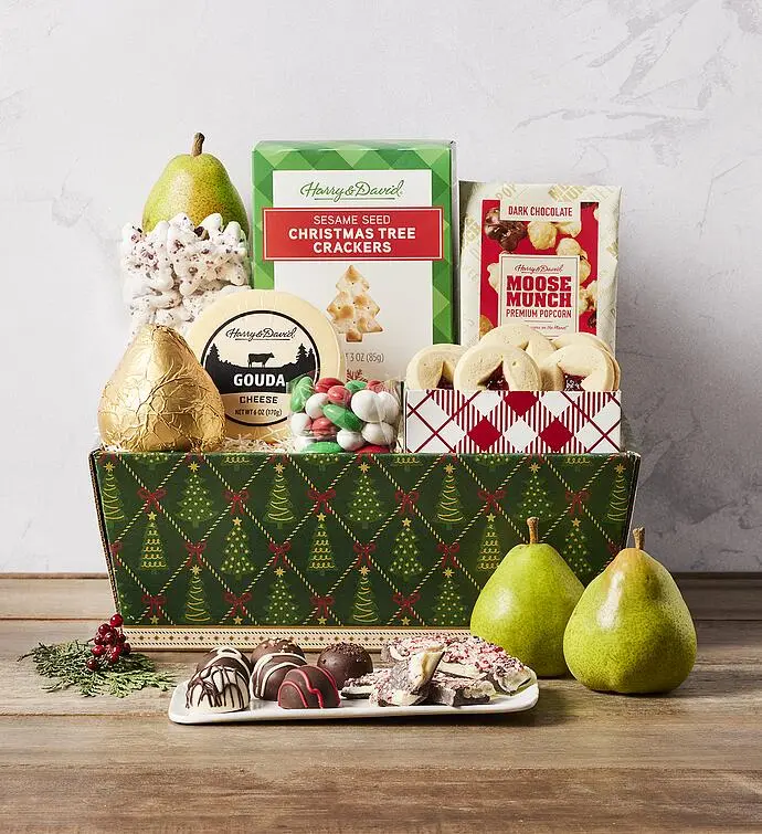 Classic Christmas Gift Basket
