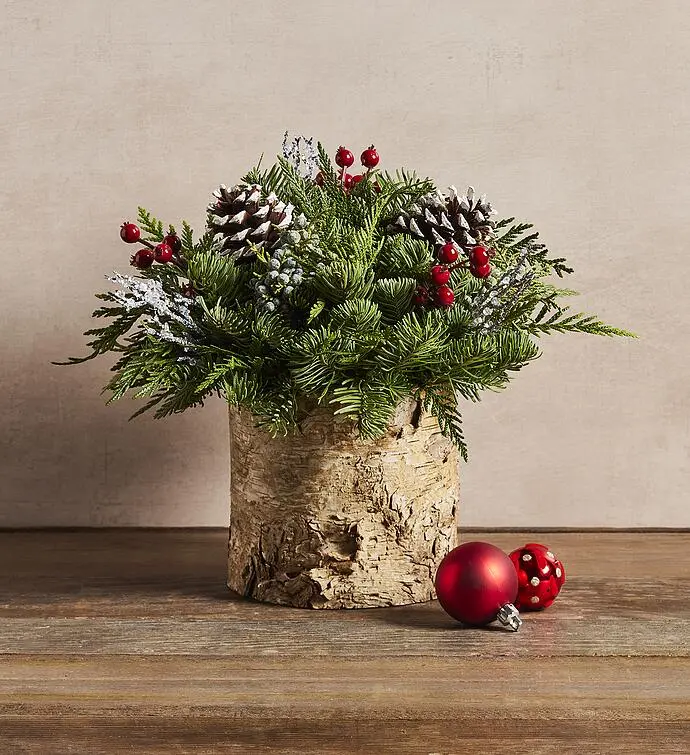 Holiday Rustic Centerpiece
