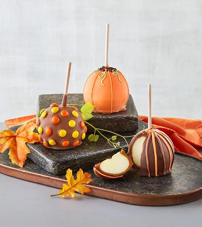 Harvest Design Chocolate-Covered Caramel Apples