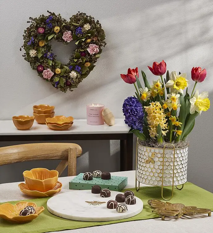Elegant Heart Wreath