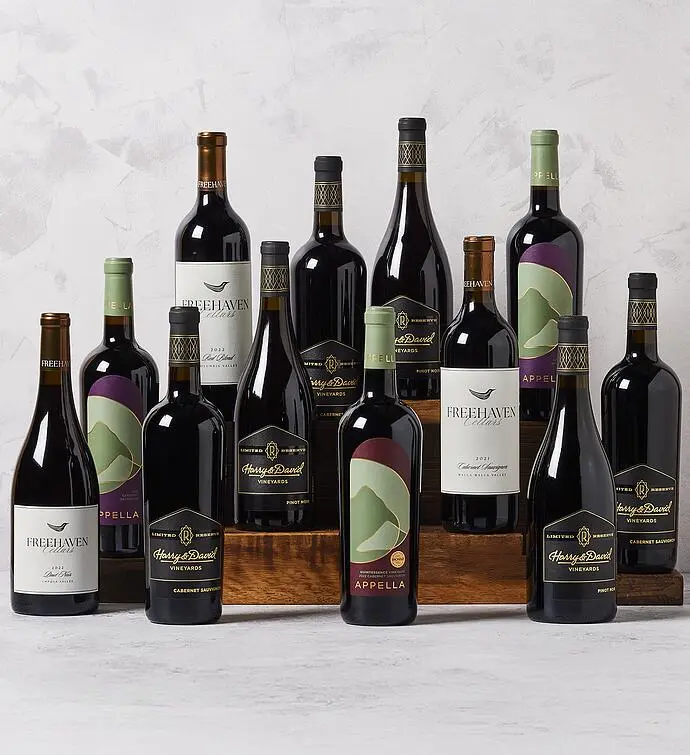 Premium Red Wine Collection - 12 Bottles