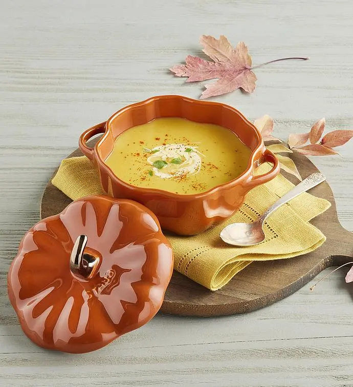 Staub® Ceramic Pumpkin Cocotte - 16 oz