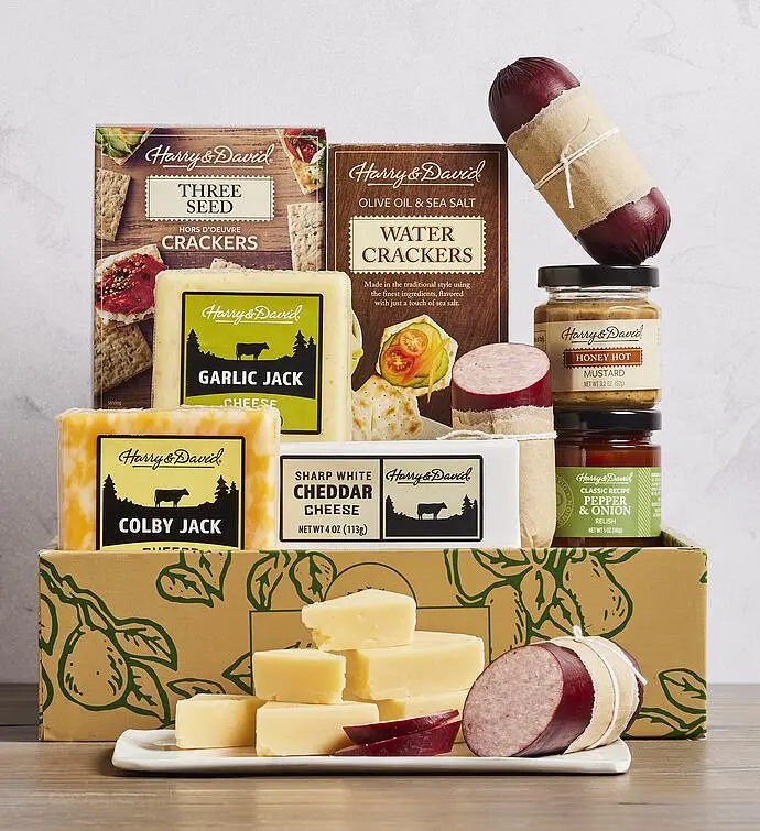 Grand Meat and Cheese Gift Box
