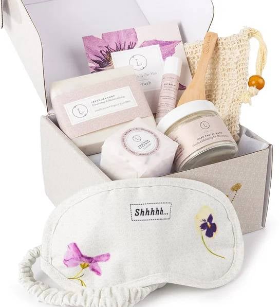 Lavender Skincare Appreciation Gift Box