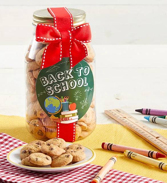 Back to School Chocolate Chip Cookie Jar (Back to School Chocolate Chip Cookie Jar - Medium)