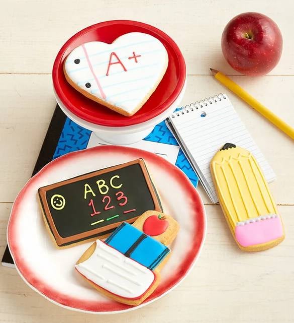 Back to School Artisan Iced Cookies (ABC Artisan Iced Cookies - set of 4)