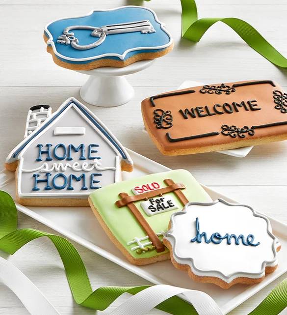 New Home Artisan Iced Cookies (New Home Artisan Iced Cookies - set of 5)