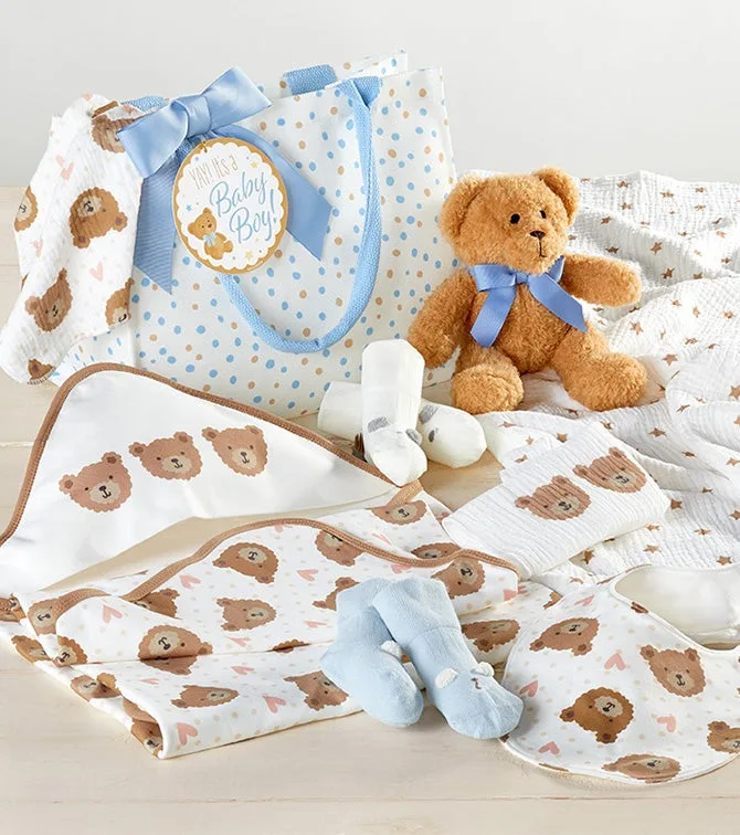 Baby Boy Deluxe Essentials Tote