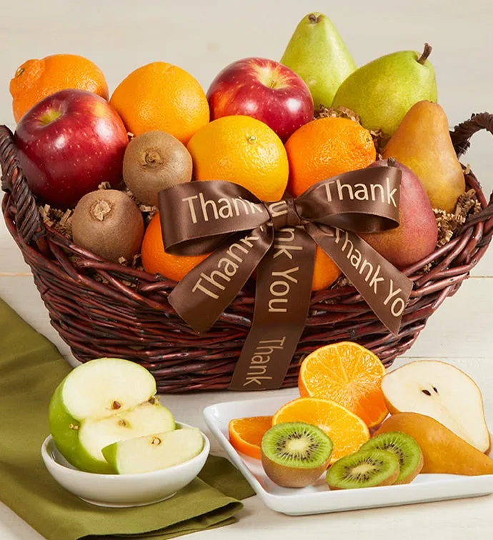 Thank You Orchard Fruit Gift Basket