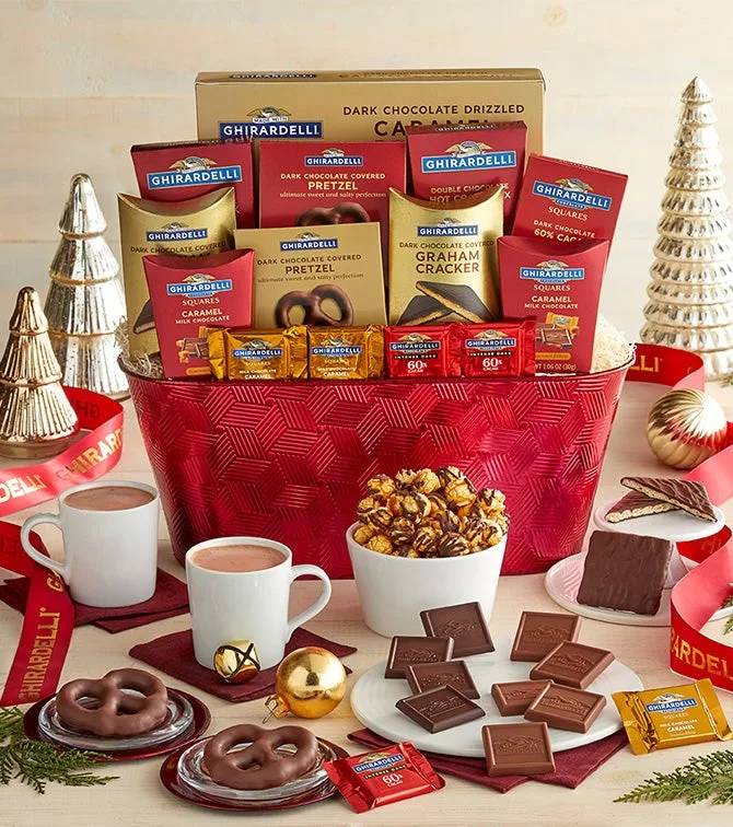 Holiday Classic Ghirardelli® Gift Basket