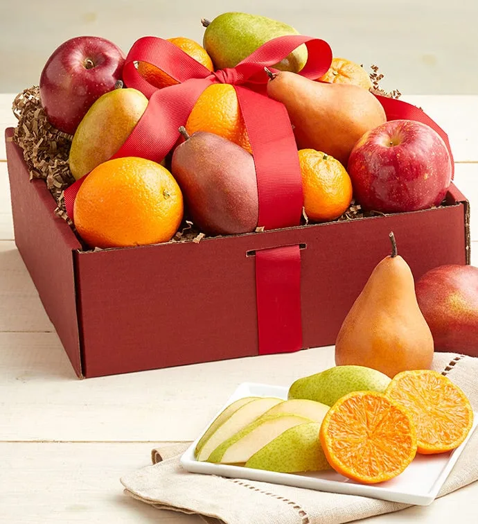 Harvest Comforts Fresh Fruit Gift Box