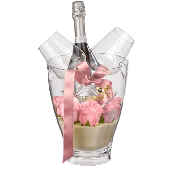 Sweet And Chic with Prosecco Albino Armani DOC (75 cl) incl. ice bucket and two â€œConnaisseurâ€ glasses