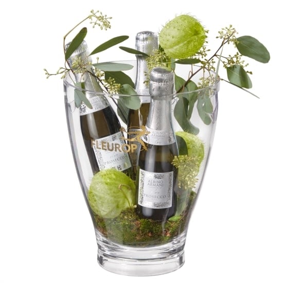 Partytime: Prosecco Albino Armani Doc (3X20 Cl) Incl. Ice Bucket