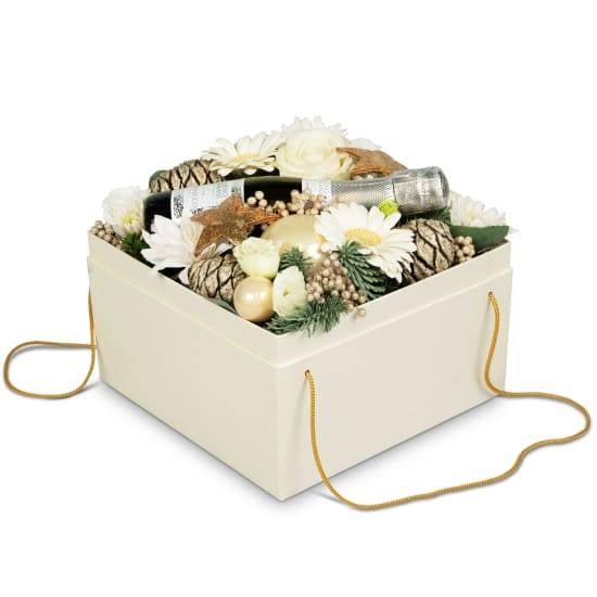 Flowerbox «Einsiedeln» (20 cm) with Prosecco Albino Armani DOC (20 cl)