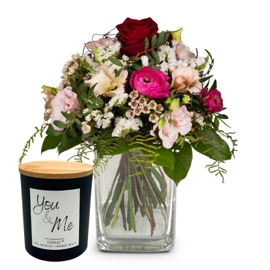 Thinking of You ... with scented candle «You & Me» from ChrÃ¼terei