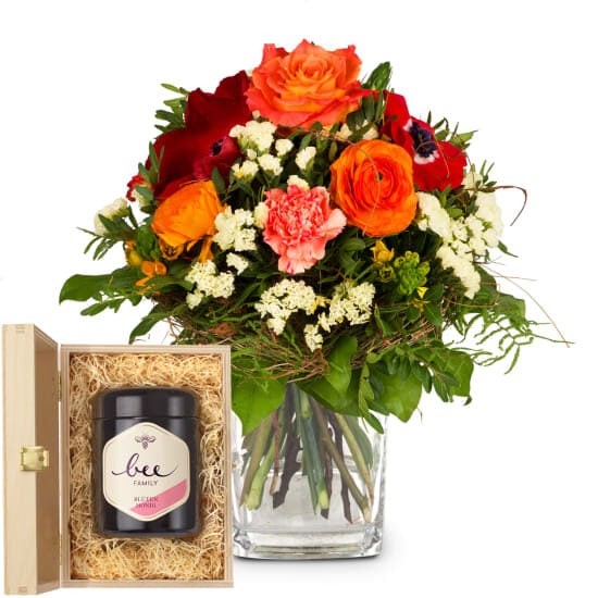 Spring Surprise with Bee-Family Swiss blossom honey