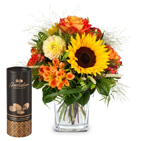 Smiley with Gottlieber cocoa almonds (Minimum)