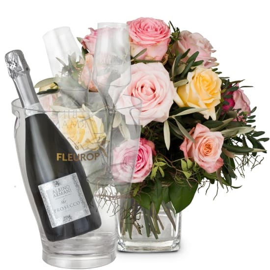 Cordial Rose Greeting with Prosecco Albino Armani DOC (Minimum)