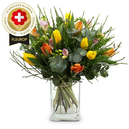 Fleurop Swiss Flower Bouquet «Spring Joy»