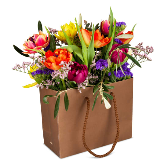 Fleurop Flower bag «Pure spring»