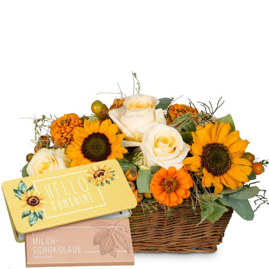 Enchantment of Nature with Munz bar of chocolate «Hello Sunshine» (Minimum)