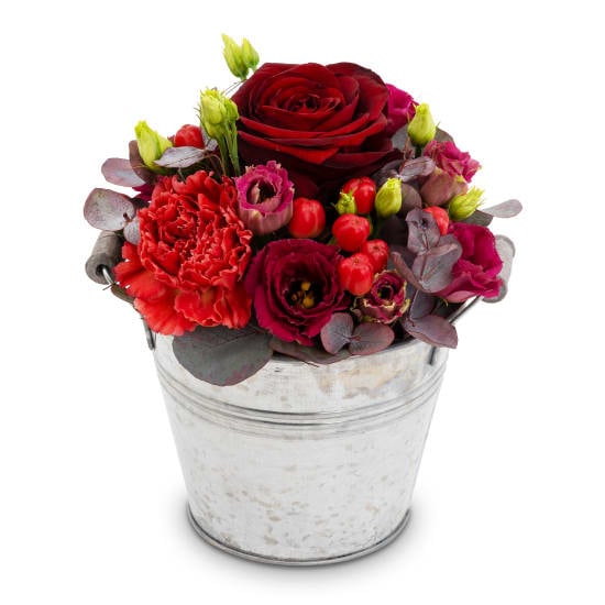 Flower arrangement «Red Symphony» (Minimum)