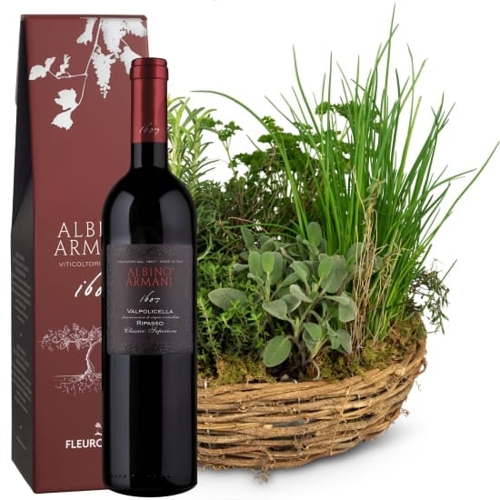 Little herb garden Ripasso Albino Armani DOC (75 cl)