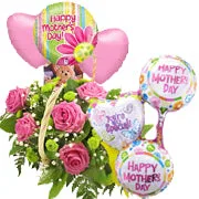 Flower Basket & 6 Gift set