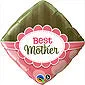 best Mother Pink and Brown Balloon