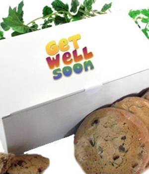 Get Well Gluten Free Cookie Gift Box (1/2 Dozen)