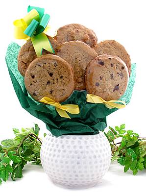 Golf Gluten Free Cookie Gift Bouquet (1/2 Dozen)