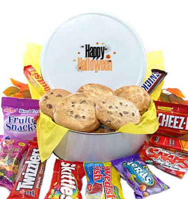 Halloween Gluten Free Cookie Snack Tin