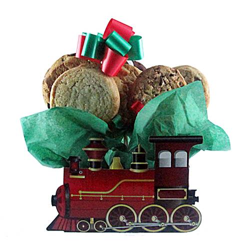 Holiday Car Tote Box Bouquet (1/2 Dozen)