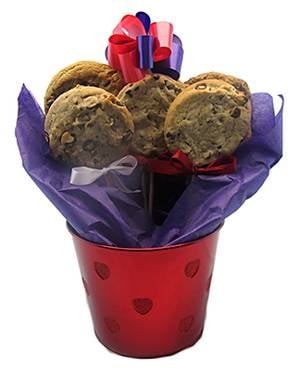 Metallic Heart Pot (1/2 Dozen)