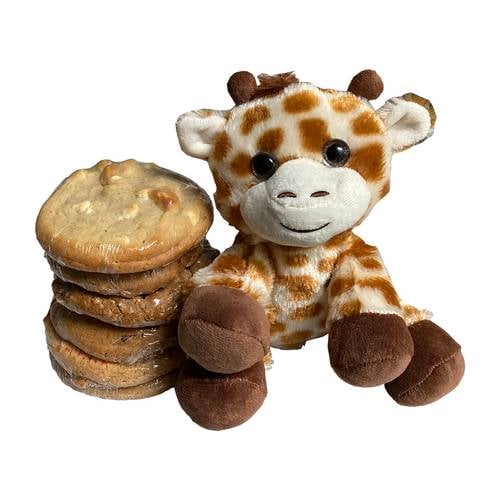 Plush GiraffeToy Cookie Gift (1/2 Dozen)