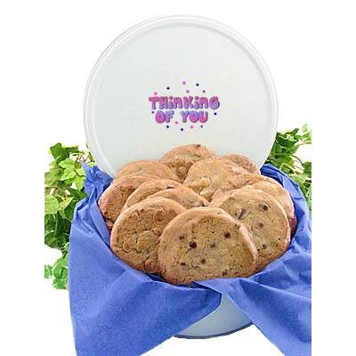 Thinking of you Cookie Tin (1 Dozen Gourmet)