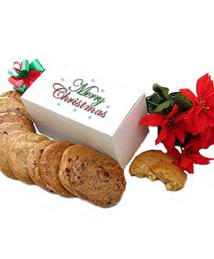 Merry Christmas White Gift Box (1 Dozen)