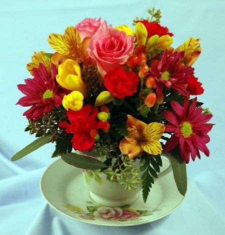 Teacup Bouquet