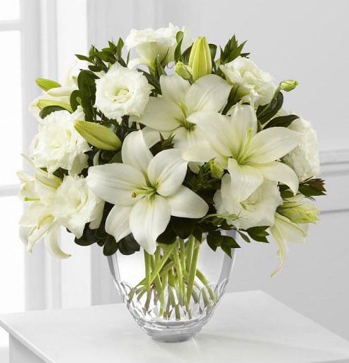 White Elegance Bouquet by Vera Wang (Large)