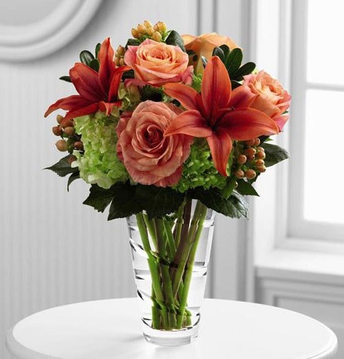 FTD Dawning Delight Bouquet by Vera Wang
