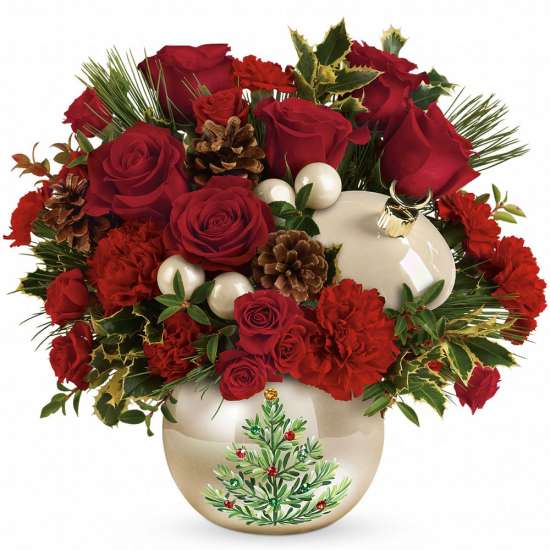 Classic Pearl Ornament Bouquet