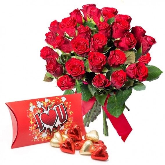 RED TEMPTATION - 30 roses