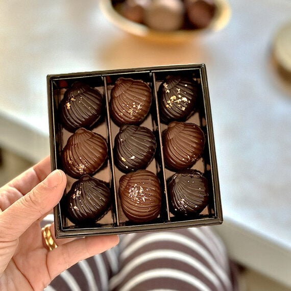 chocolate praline snail