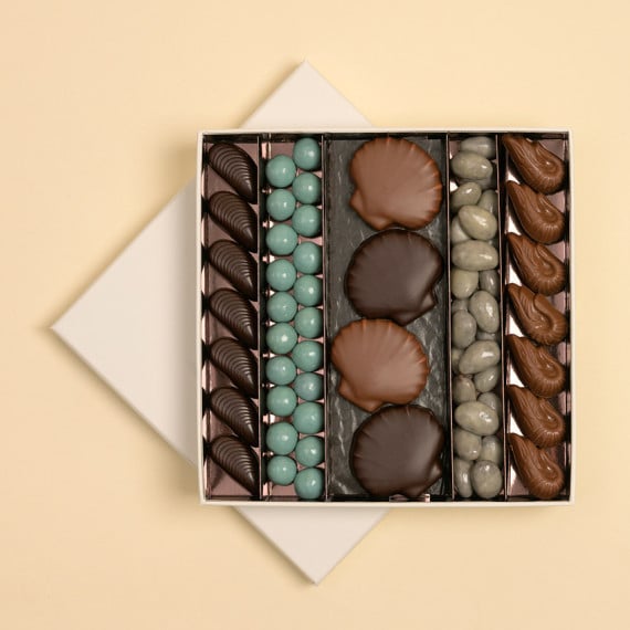 Chocolates, shellfish and crustaceans (240g)