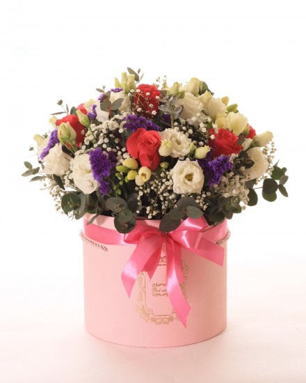 Flowers box "Birthday" (Small)