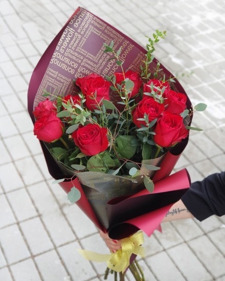 Bouquet of roses "Spring of love" (Small)