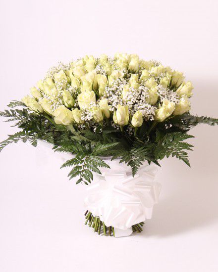 Bouquet of white roses (Small)