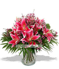Bouquet of Flowers "I Love You"